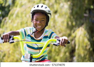 kids riding a bike