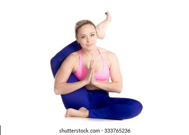 Eka Pada Sirsasana High Res Stock Images Shutterstock