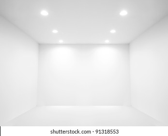 Spotlight And Empty Space