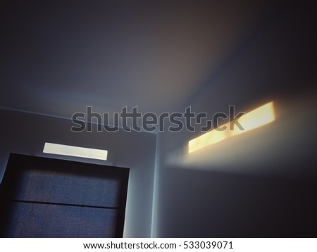 spotlight in the room