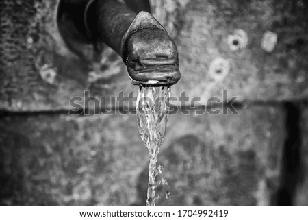 Similar – Image, Stock Photo trickle Nature Water