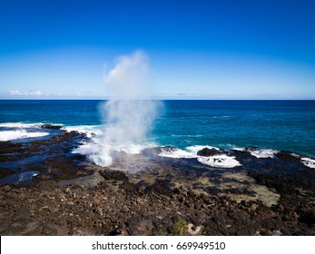 Spouting Horn Park, Poipu, Kauai, Hawaii