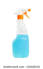 Spray Bottle Isolated On White