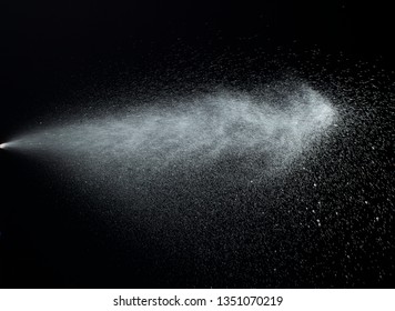 Spray Mist From A Sprayer 