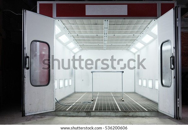 Spray Paint Cabinet Car Repair Station Stock Photo Edit Now