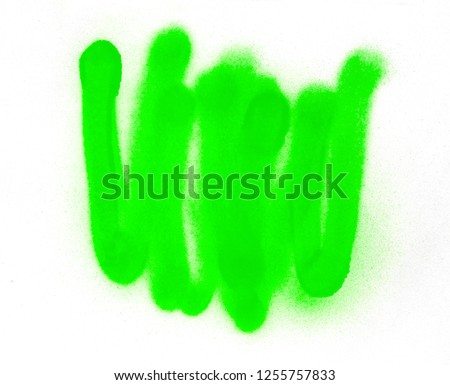 spray paint shape or concept