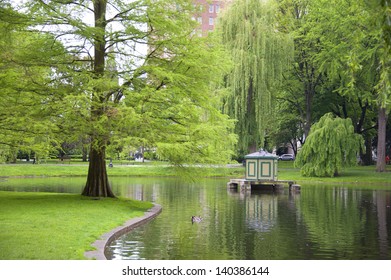 Spring In Boston Common