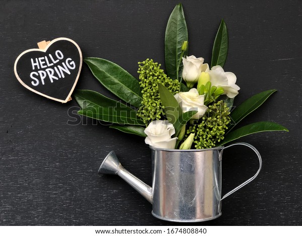 spring chalkboards for\
your logo and text