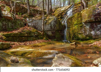 Spring Creek In Ozark Mountains