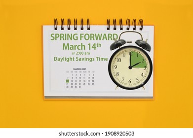 Spring Forward Daylight Savings Time March 14 Alarm Clock