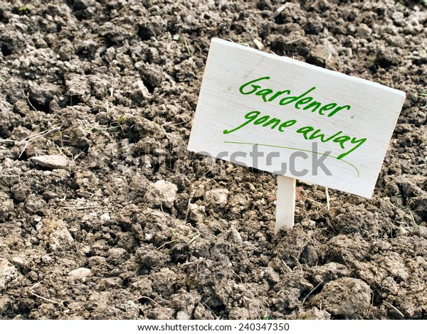 Spring Garden Clay Soil Problem Stock Photo Edit Now 240347350