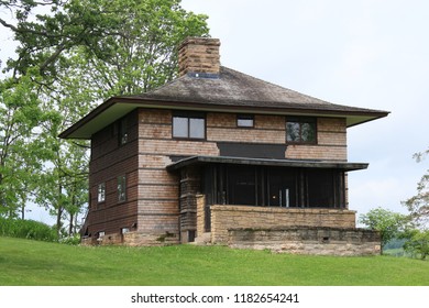 Spring Green, Wisconsin - 05/28/2016: Taliesin East. Architect Frank Lloyd Wright. Built 1925.