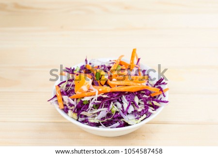 Similar – Coleslaw Vegetable Lettuce