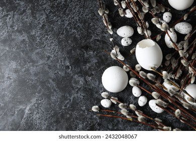 Spring holiday - Easter, concept of Easter with willow