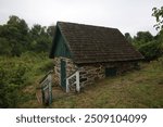 A spring house in Jerusalem Mill Village.