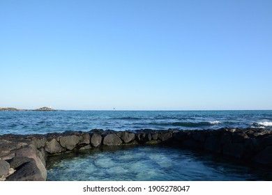 Spring Jeju Beauriful Blue Sea