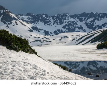 Spring landscape in the High Tatras