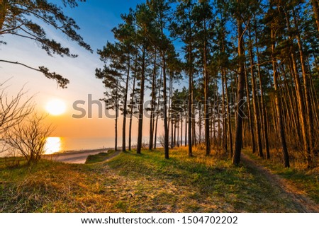 Similar – Foto Bild Ostseeküste in Polen