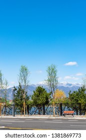 Spring Landscape Of Yanqing District, Beijing, China