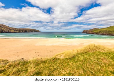 Spring Landscapes On Isle Of Lewis. Scotland 