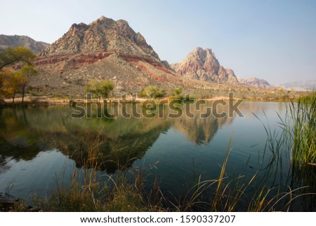 Similar – Image, Stock Photo mountain spring Mountain