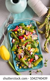 Spring Salat With Asparagus