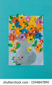 Spring, Summer DIY Kid Paper Craft Ideas, Preschool Activities. Easy Crafts Ideas, Creative Paper Projects For Kids. Fun Educational Activities For Children.