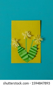 Spring, Summer DIY Kid Paper Craft Ideas, Preschool Activities. Easy Crafts Ideas, Creative Paper Projects For Kids. Fun Educational Activities For Children.