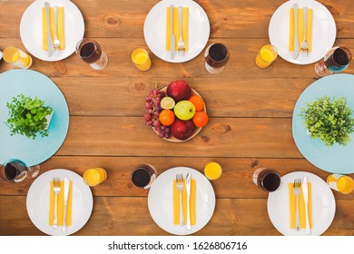 Spring or summer fruit and useful table