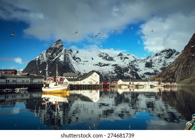 Spring Sunset - Reine, Lofoten Islands, Norway