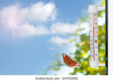 spring  thermometer