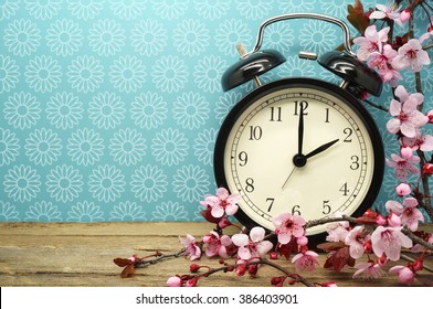 Spring Time Change Background - Shutterstock ID 386403901