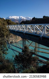 Spring Time Walk Around The Rakaia Gorge Track With Views Of Mount Hutt, Canterbury, New Zealand