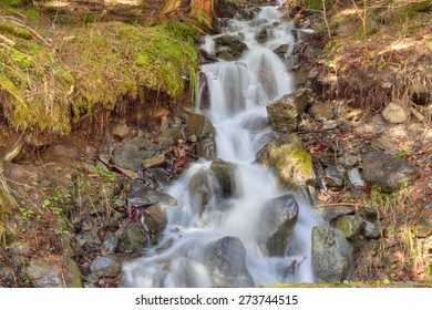 Spring Waterfall In Aran Valley, Spain