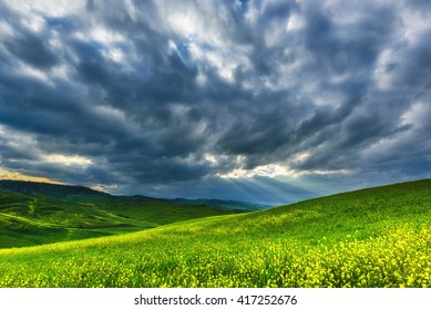Spring weather changes on the storm.