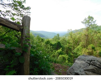 Springer Mountain Located In Chattahoochee National Forest On Border Of Fannin And Gilmer Counties. Located In Blue Ridge Mountains In Northern Georgia, Terminus For The Appalachian And Benton MacKaye