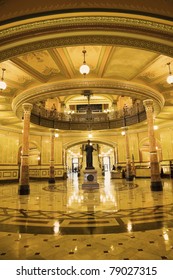 Springfield, Illinois - Interior Of State Capitol Building