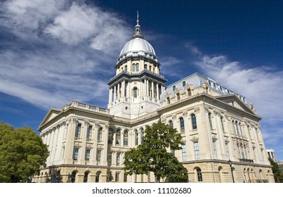 Springfield, Illinois - State Capitol Building.