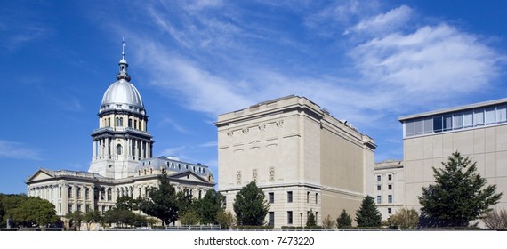 Springfield, Illinois  - State Capitol Building.