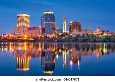 Springfield, Massachusetts, USA Skyline