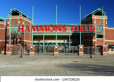 Springfield Missouri - December 22 2018 Hammons Field Home Of The Springfield Cardinals Minor League Baseball Team.