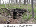 A springhouse on an abandoned farm.