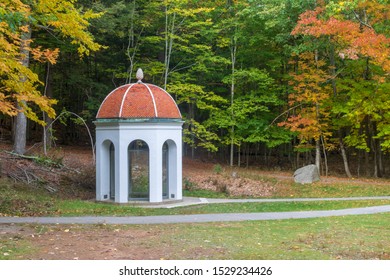 Springhouse At Sieur De Monts Spring In Acadia National Park