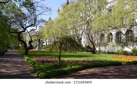 Springtime Whitehall Gardens City Of London