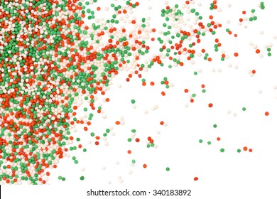 Sprinkles on white background - Powered by Shutterstock