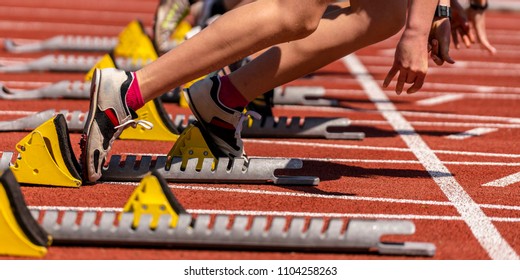 sprint start in track and field