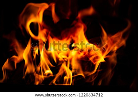 Similar – Bonfire Night Fire Wood