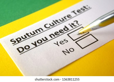 Sputum Culture Test: Do You Need It? Yes Or No