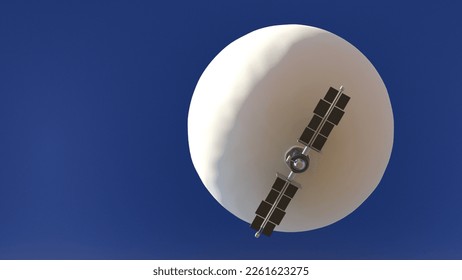 Spy Balloon 4K Still Image - Shutterstock ID 2261623275