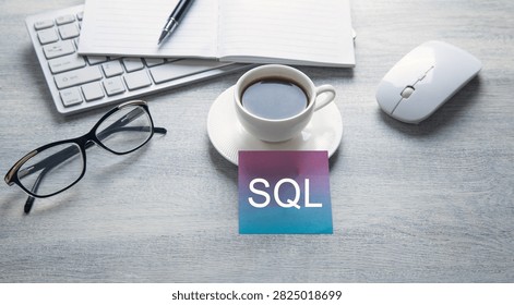 SQL-Structured Query Language. Internet. Technology